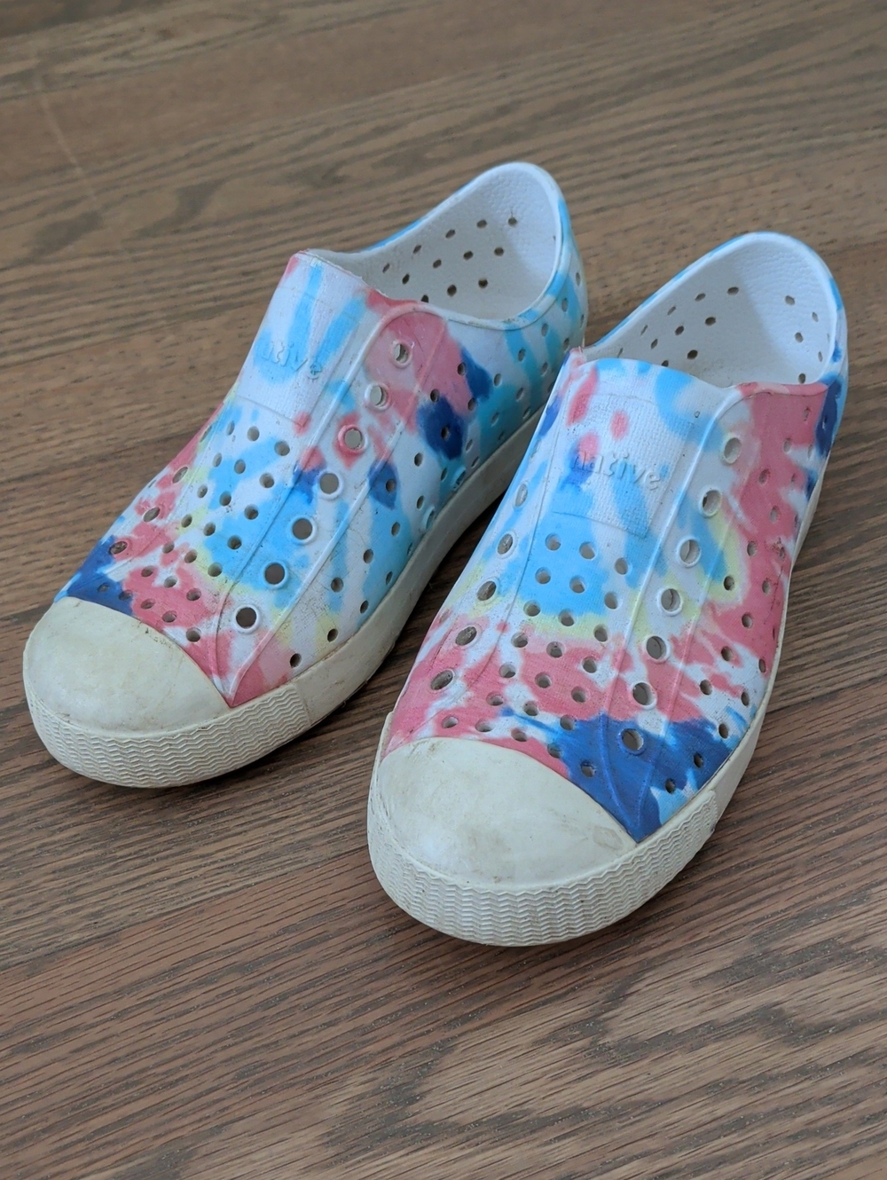 Native Jeffersons Tie-dye Pattern Slip On Shoe